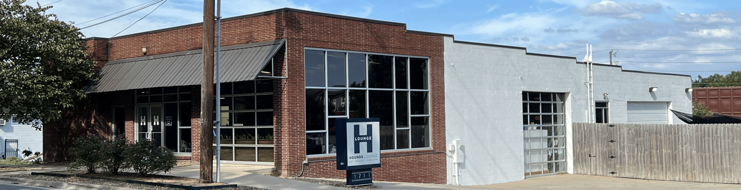 Rebsman store front Hounds Lounge Rebsman