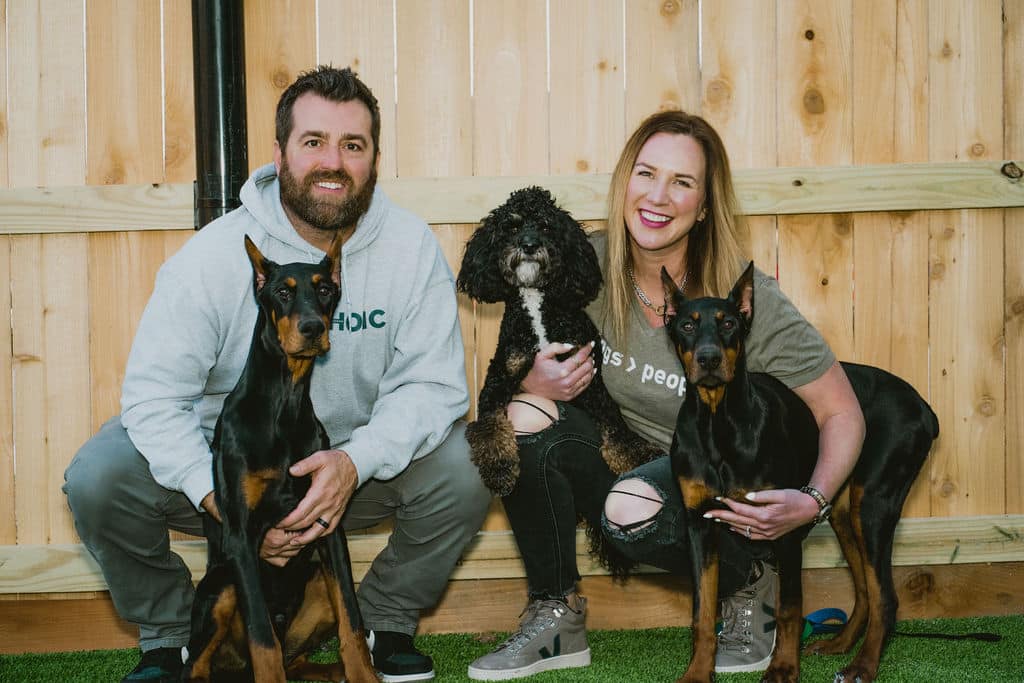 Family picture at Hounds Lounge