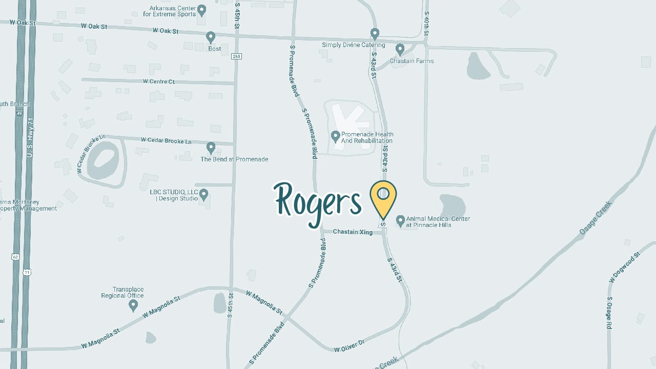 Prospective location in Rogers