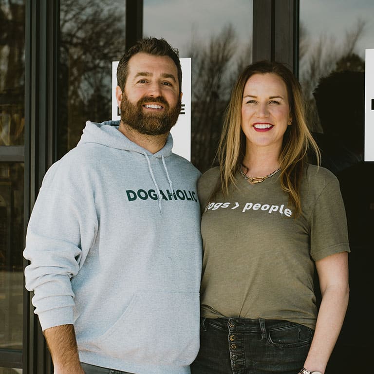 Hounds Lounge founders, Mandy & Justin