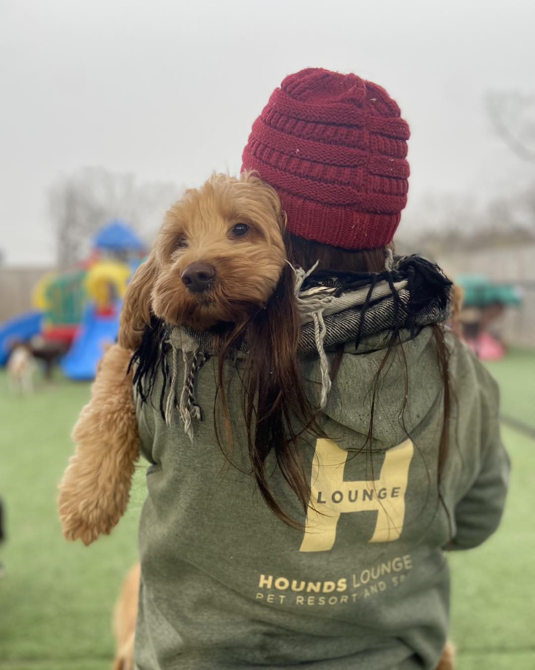 Doodle with Hounds Lounge staff